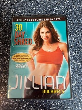 Jillian Michaels 30 Day Shred Workout DVD - Orange Top